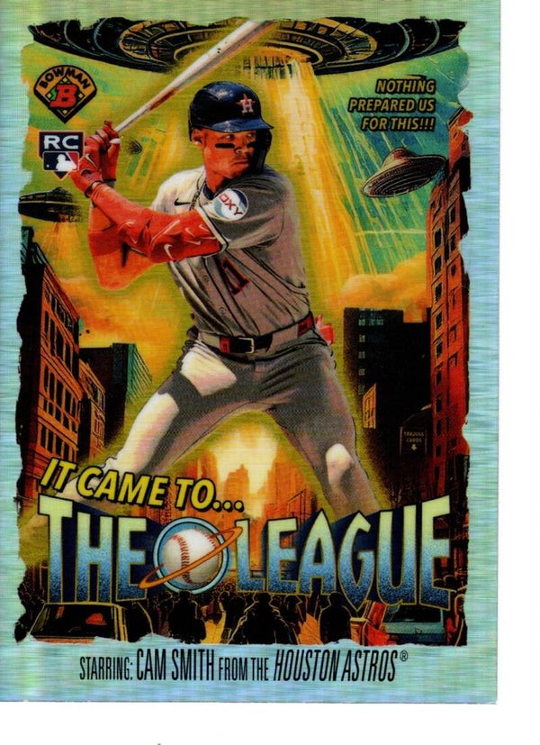 Bowman Chrome 2025 It Came To The League #IT-9 Cam Smith, Houston Astros