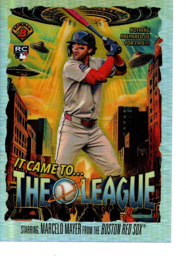 Bowman Chrome 2025 It Came To The League #IT-10 Marcelo Mayer, Boston Red Sox RC
