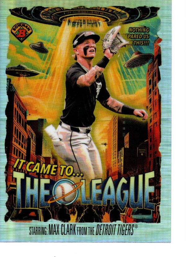 Bowman Chrome 2025 It Came To The League #IT-12 Max Clark, Detroit Tigers