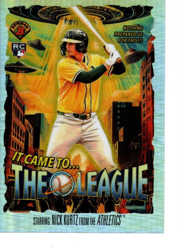 Bowman Chrome 2025 It Came To The League #IT-16 Nick Kurtz, Athletics RC