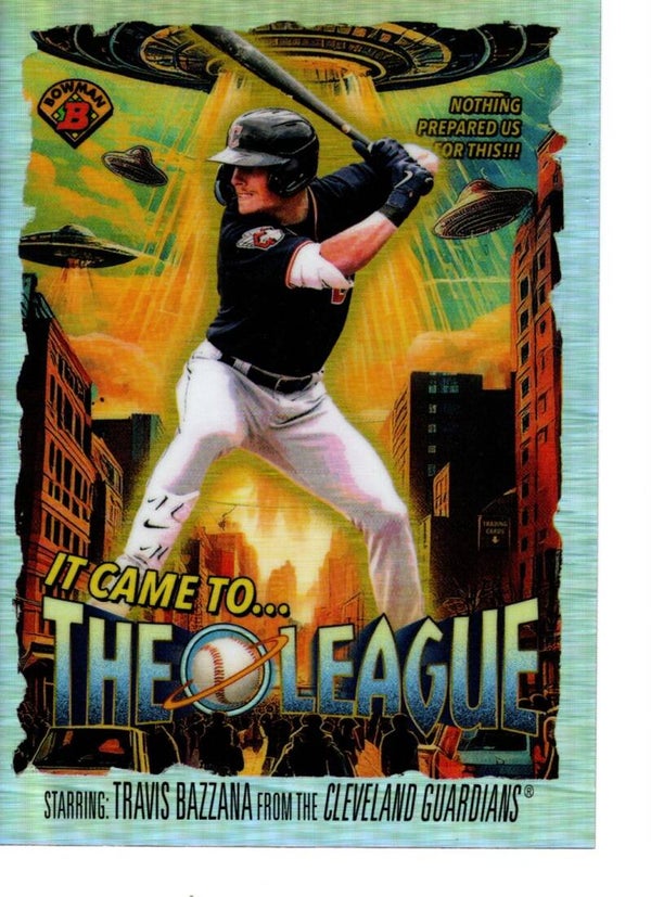 Bowman Chrome 2025 It Came To The League #IT-20 Travis Bazzana, Cleveland Guardians