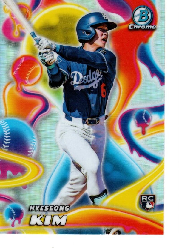 Bowman Chrome 2025 Melt Mashers #MM-6 Hyeseong Kim, Los Angeles Dodgers RC