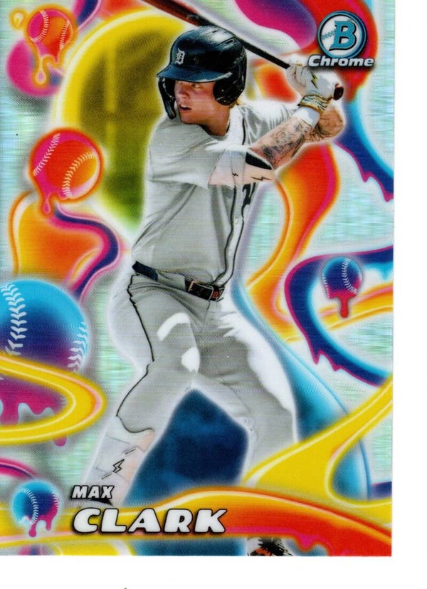 Bowman Chrome 2025 Melt Mashers #MM-18 Max Clark, Detroit Tigers