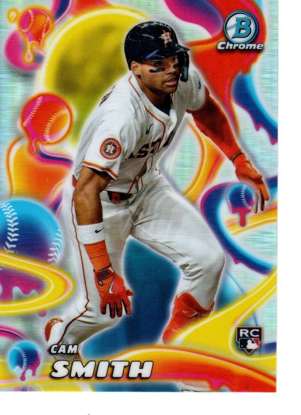 Bowman Chrome 2025 Melt Mashers #MM-22 Cam Smith, Houston Astros RC