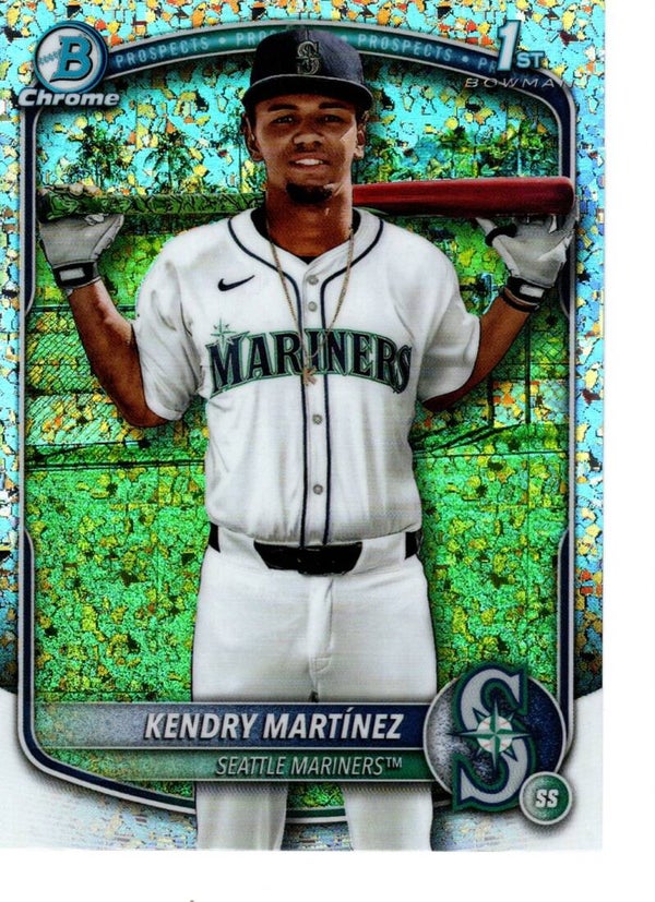Bowman Chrome 2025 Prospects Mini Diamond #BCP-159 Kendry Martínez, Seattle Mariners