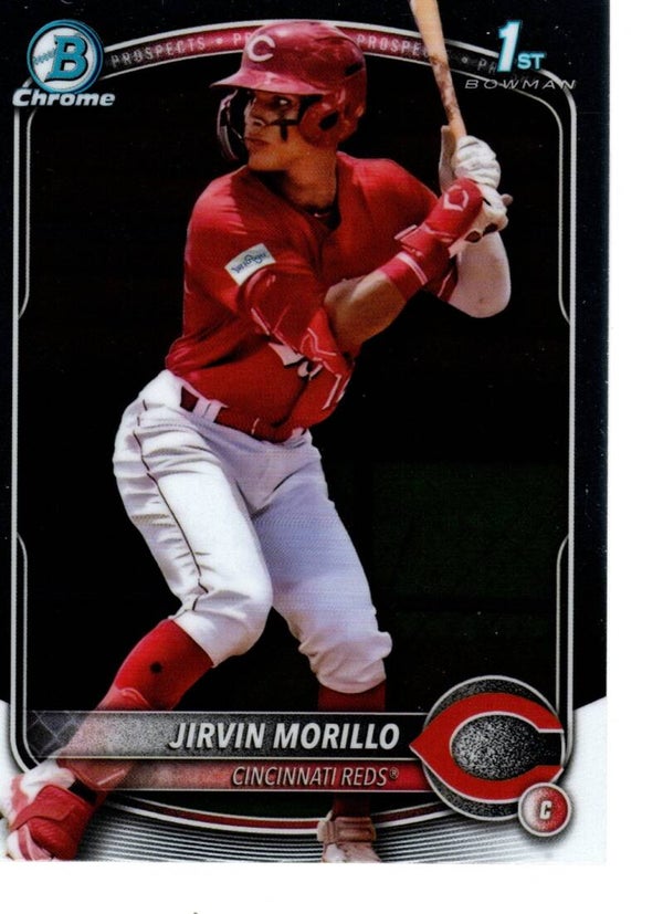 Bowman Chrome 2025 Prospects #BCP-160 Jirvin Morillo, Cincinnati Reds