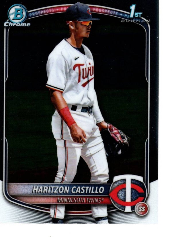 Bowman Chrome 2025 Prospects #BCP-161 Haritzon Castillo, Minnesota Twins