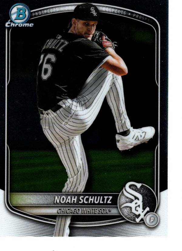 Bowman Chrome 2025 Prospects #BCP-177 Noah Schultz, Chicago White Sox