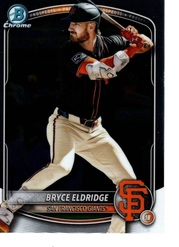 Bowman Chrome 2025 Prospects #BCP-180 Bryce Eldridge, San Francisco Giants