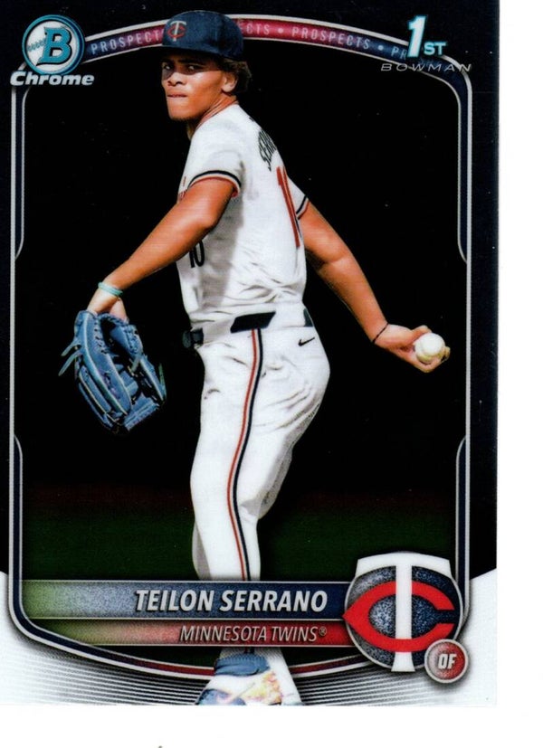 Bowman Chrome 2025 Prospects #BCP-188 Teilon Serrano, Minnesota Twins