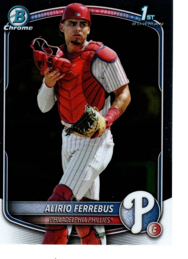 Bowman Chrome 2025 Prospects #BCP-198 Alirio Ferrebus, Philadelphia Phillies