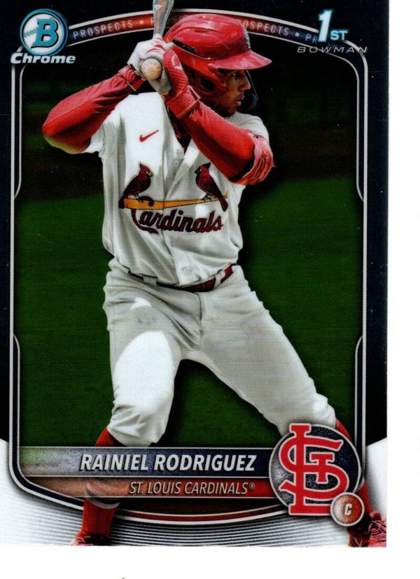 Bowman Chrome 2025 Prospects #BCP-200 Rainiel Rodriguez, St. Louis Cardinals