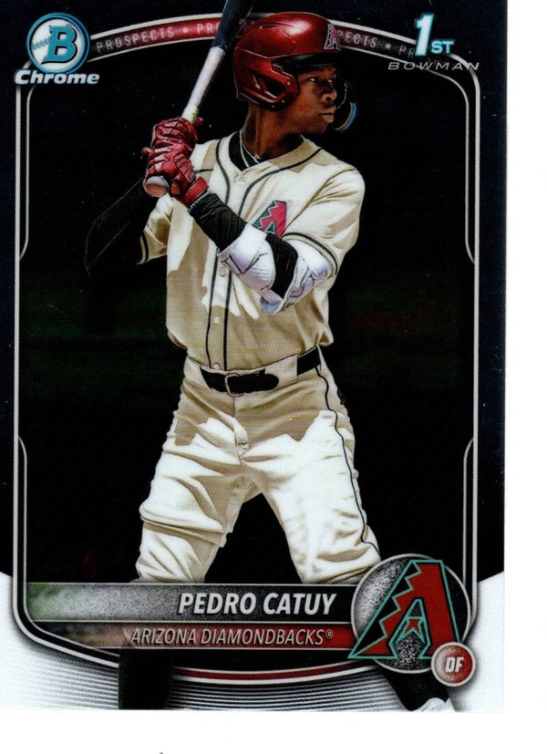 Bowman Chrome 2025 Prospects #BCP-210 Pedro Catuy, Arizona Diamondbacks