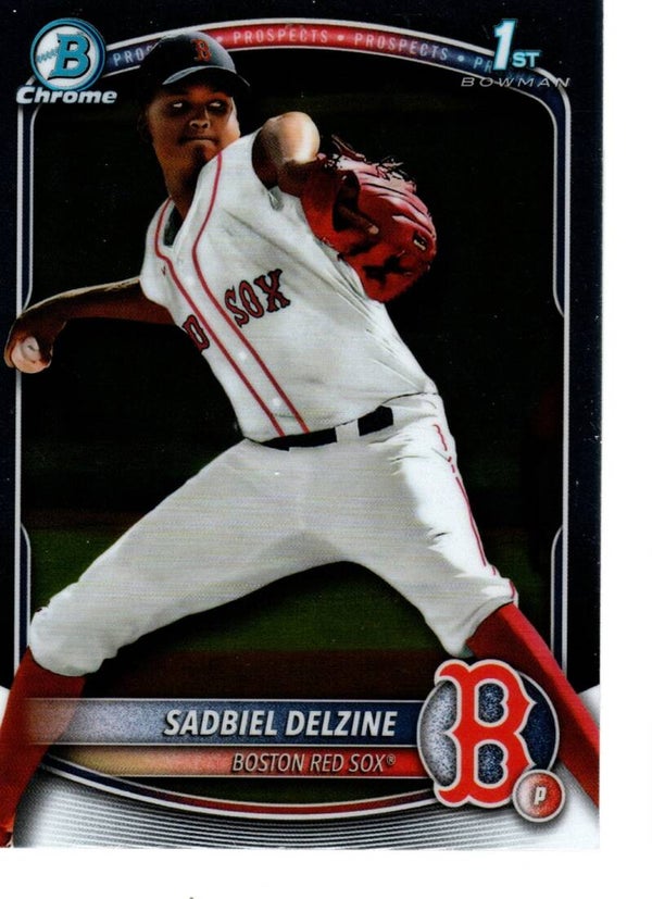 Bowman Chrome 2025 Prospects #BCP-235 Sadbiel Delzine, Boston Red Sox
