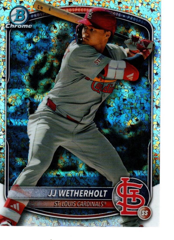Bowman Chrome 2025 Prospects Mini Diamond #BCP-241 JJ Wetherholt, St. Louis Cardinals