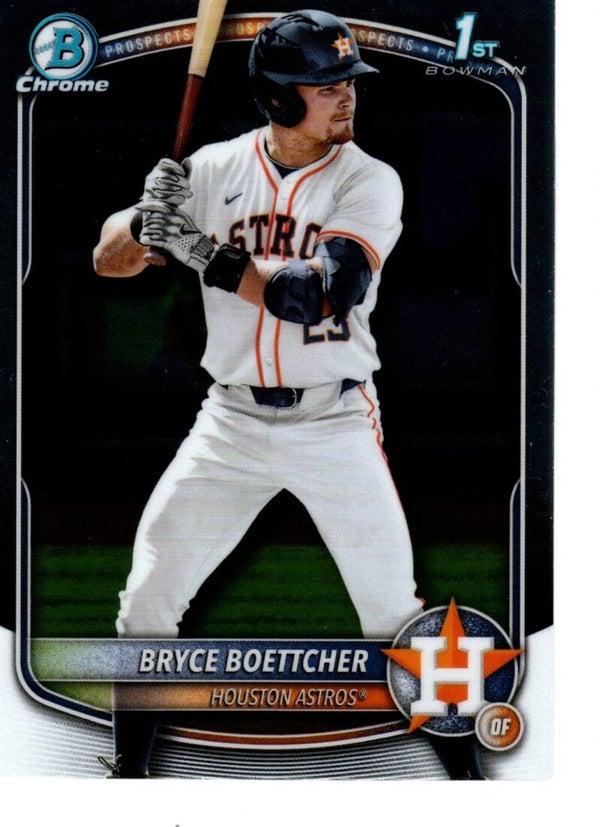Bowman Chrome 2025 Prospects #BCP-243 Bryce Boettcher, Houston Astros