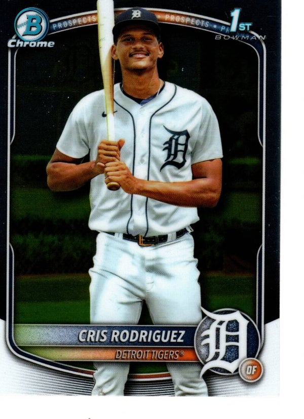 Bowman Chrome 2025 Prospects #BCP-250 Cris Rodriguez, Detroit Tigers
