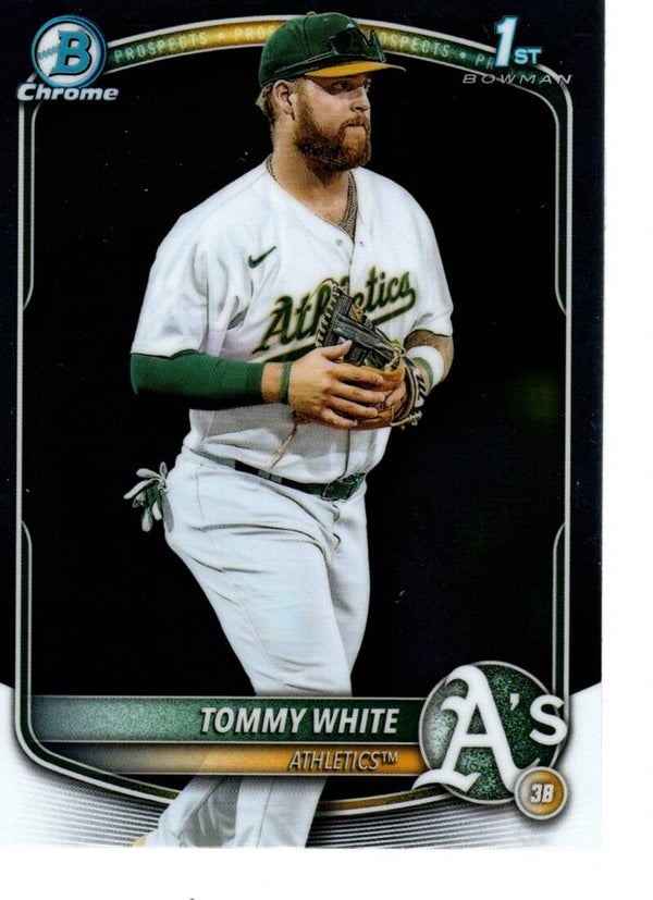 Bowman Chrome 2025 Prospects #BCP-251 Tommy White, Athletics