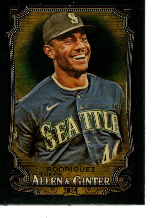 Allen & Ginter 2024 Chrome #1 Julio Rodríguez, Seattle Mariners
