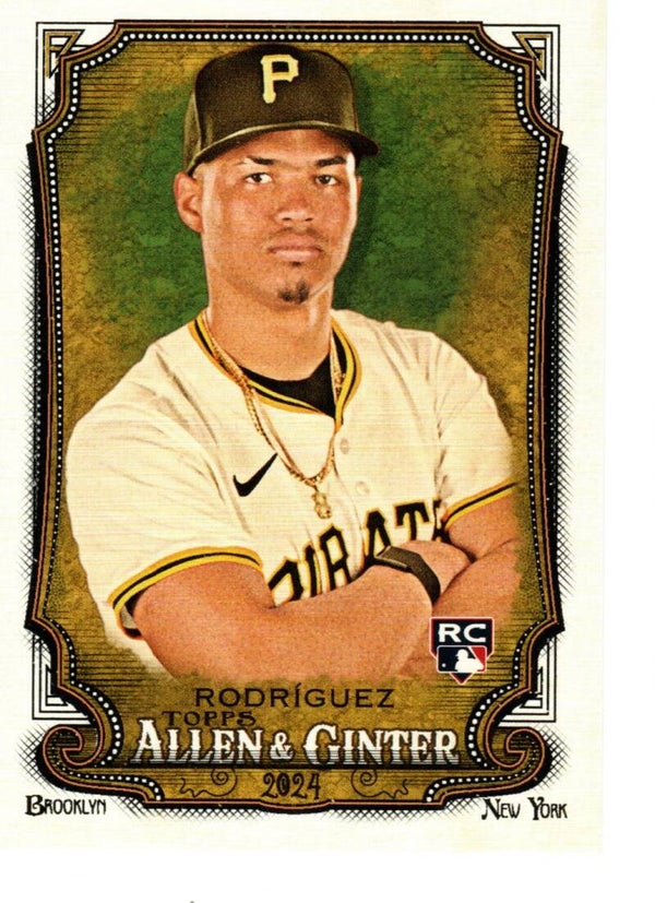 Allen & Ginter 2024 #2 Endy Rodríguez, Pittsburgh Pirates RC