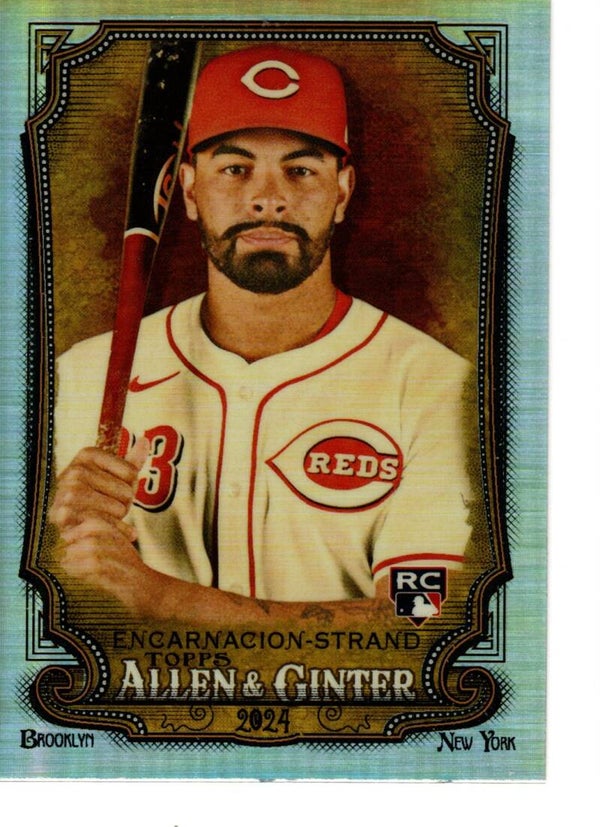 Allen & Ginter 2024 Chrome Refractor #6 Christian Encarnacion-Strand, Cincinnati Reds RC