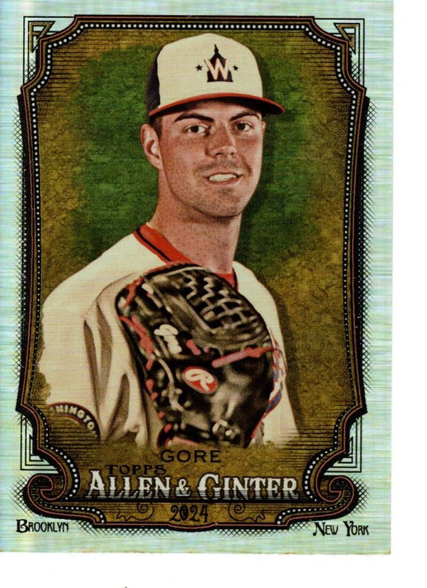 Allen & Ginter 2024 Silver Portrait #12 MacKenzie Gore, Washington Nationals