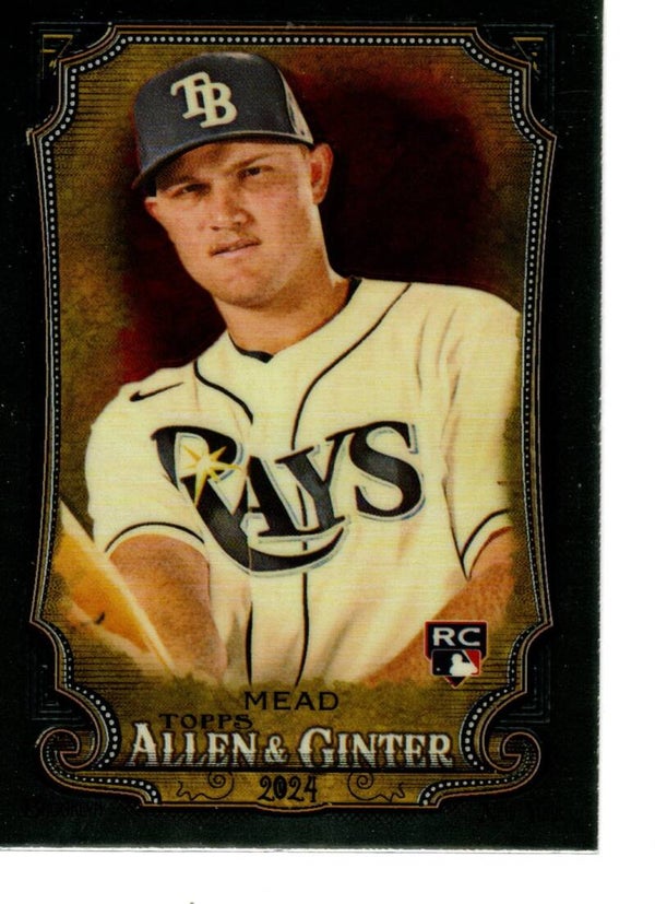 Allen & Ginter 2024 Chrome #14 Curtis Mead, Tampa Bay Rays RC