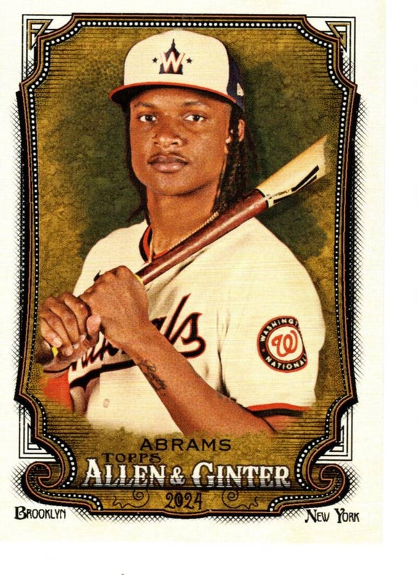 Allen & Ginter 2024 #17 CJ Abrams, Washington Nationals