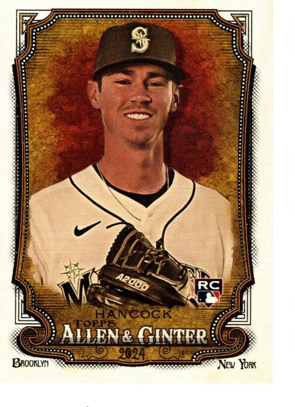 Allen & Ginter 2024 #21 Emerson Hancock, Seattle Mariners RC