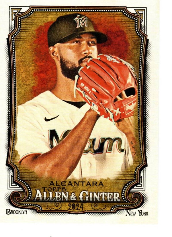 Allen & Ginter 2024 #22 Sandy Alcantara, Miami Marlins
