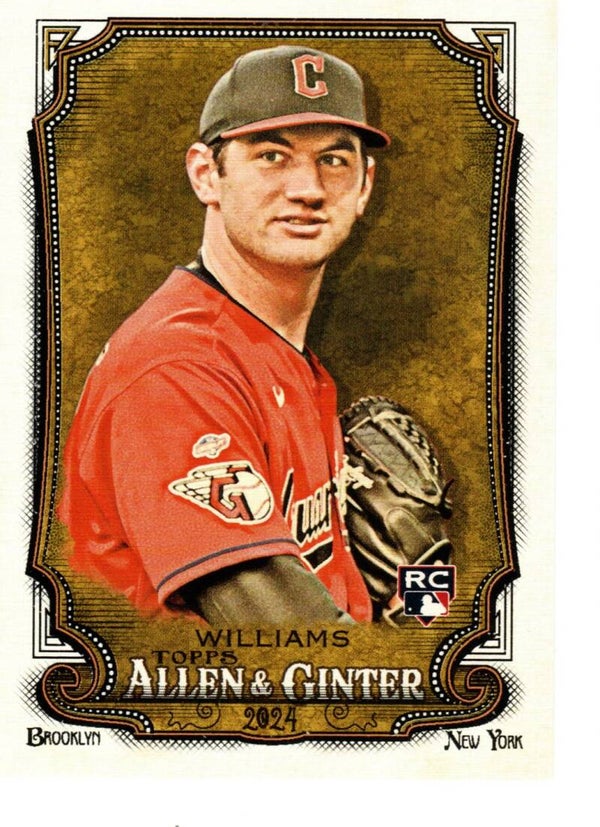 Allen & Ginter 2024 #23 Gavin Williams, Cleveland Guardians RC