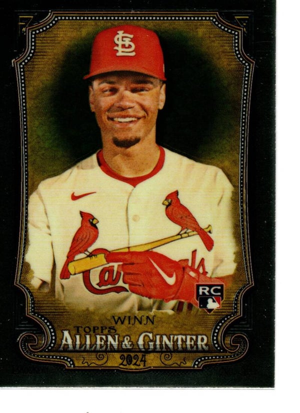 Allen & Ginter 2024 Chrome #24 Masyn Winn, St. Louis Cardinals RC