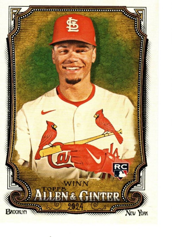 Allen & Ginter 2024 #24 Masyn Winn, St. Louis Cardinals RC