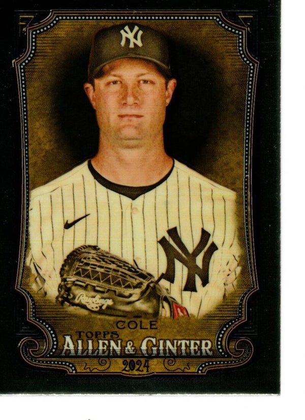 Allen & Ginter 2024 Chrome #25 Gerrit Cole, New York Yankees