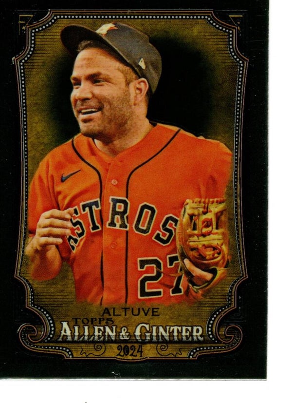 Allen & Ginter 2024 Chrome #29 Jose Altuve, Houston Astros