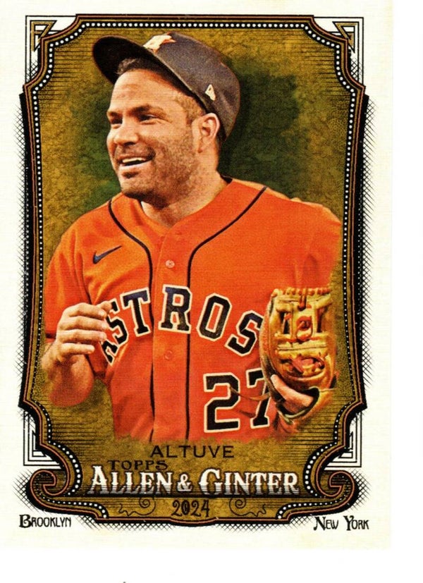 Allen & Ginter 2024 #29 Jose Altuve, Houston Astros