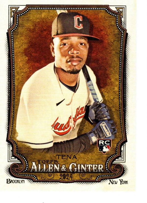 Allen & Ginter 2024 #34 José Tena, Cleveland Guardians RC