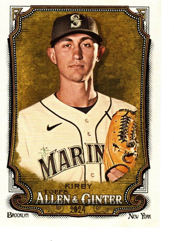 Allen & Ginter 2024 #41 George Kirby, Seattle Mariners