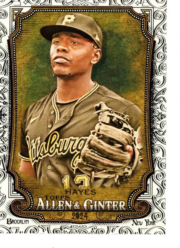Allen & Ginter 2024 Foil Filagree #42 Ke’Bryan Hayes, Pittsburgh Pirates