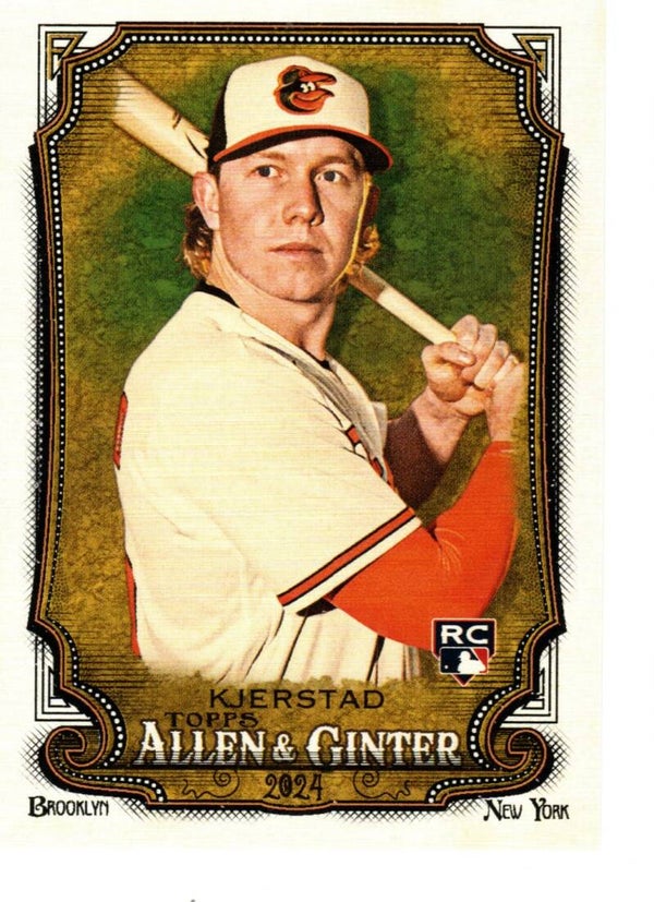 Allen & Ginter 2024 #49 Heston Kjerstad, Baltimore Orioles RC