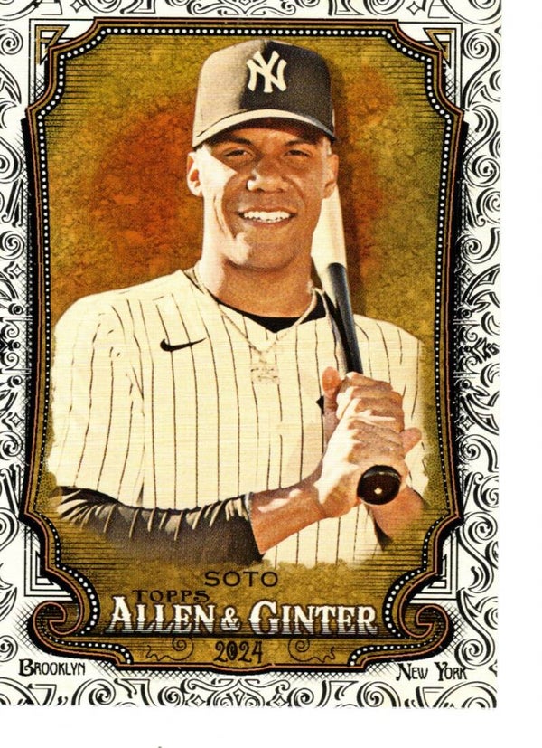 Allen & Ginter 2024 Foil Filagree #50 Juan Soto, New York Yankees