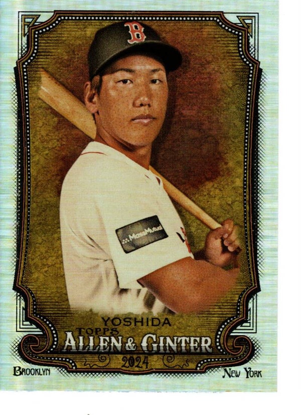 Allen & Ginter 2024 Silver Portrait #51 Masataka Yoshida, Boston Red Sox