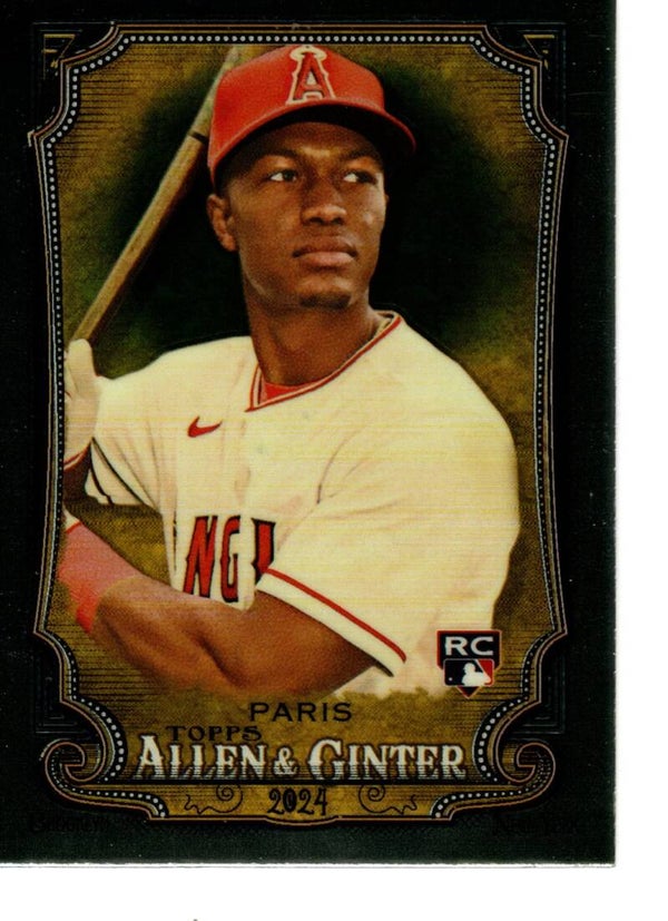 Allen & Ginter 2024 Chrome #56 Kyren Paris, Los Angeles Angels RC