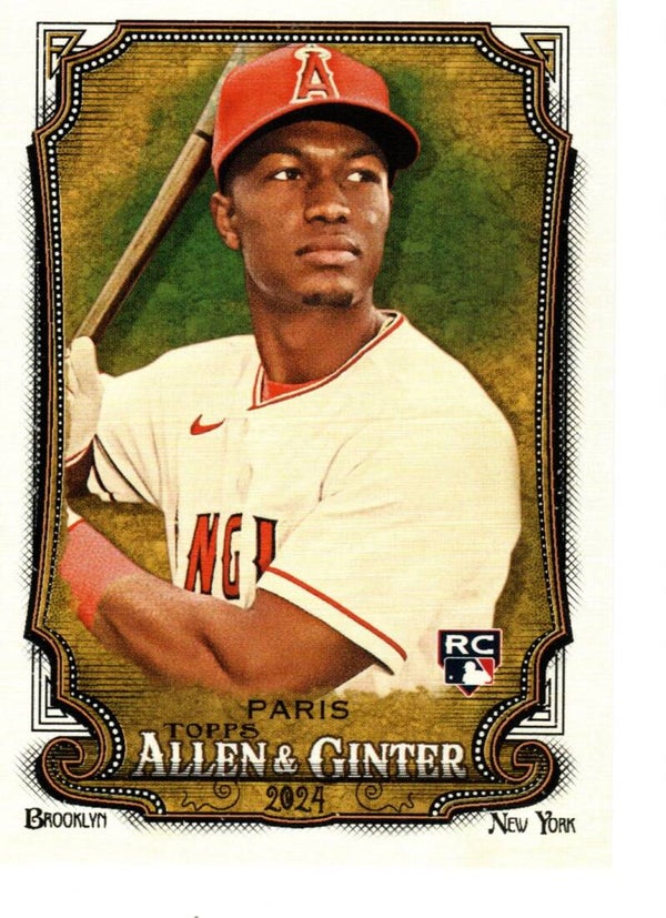 Allen & Ginter 2024 #56 Kyren Paris, Los Angeles Angels RC
