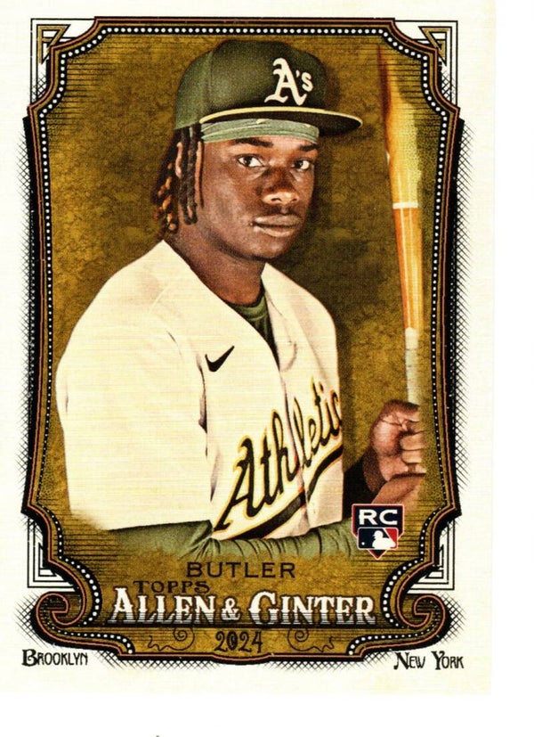 Allen & Ginter 2024 #57 Lawrence Butler, Oakland Athletics RC