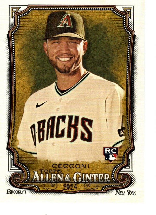Allen & Ginter 2024 #58 Slade Cecconi, Arizona Diamondbacks RC