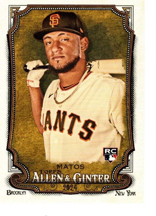 Allen & Ginter 2024 #59 Luis Matos, San Francisco Giants RC