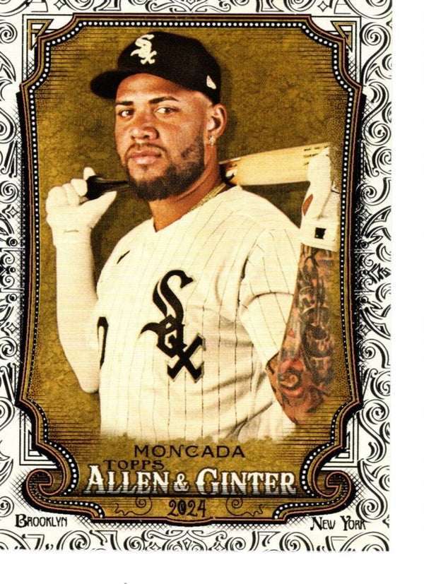 Allen & Ginter 2024 Foil Filagree #61 Yoán Moncada, Chicago White Sox