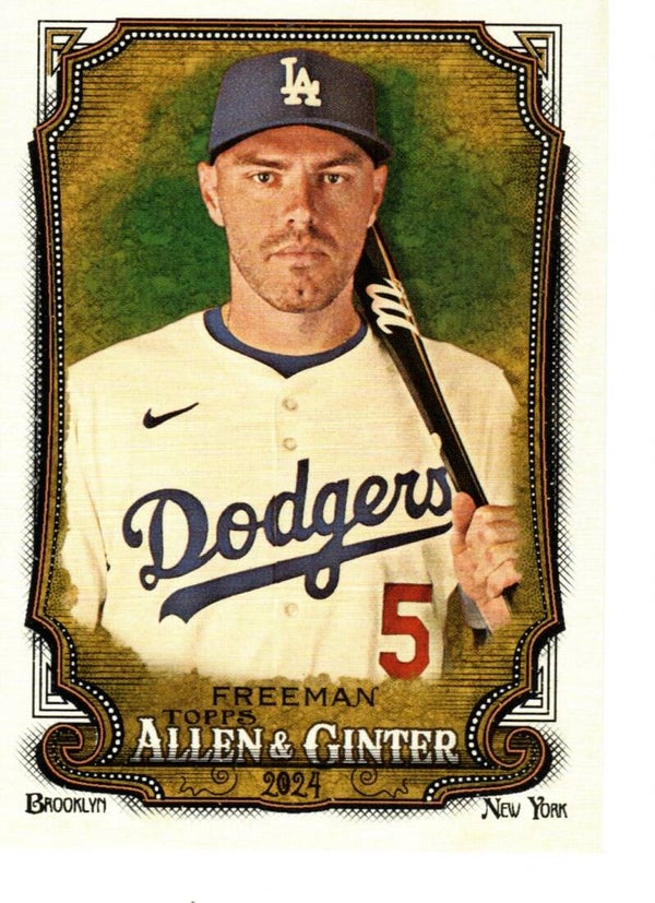 Allen & Ginter 2024 #62 Freddie Freeman, Los Angeles Dodgers