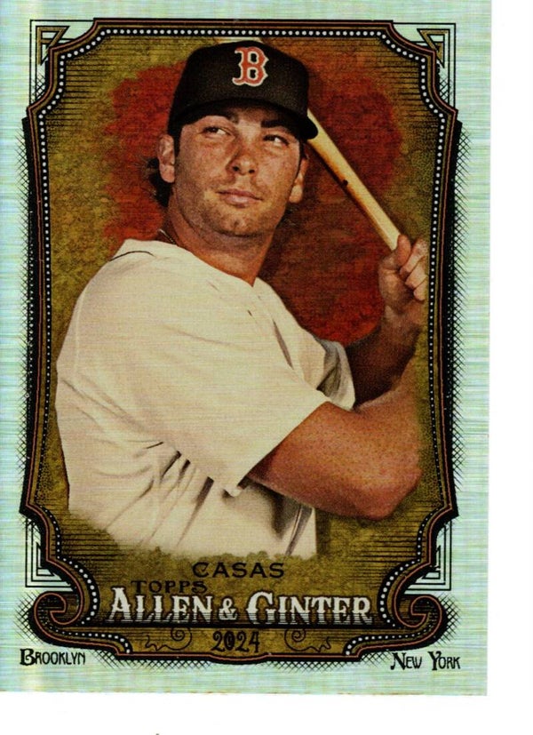 Allen & Ginter 2024 Silver Portrait #64 Triston Casas, Boston Red Sox